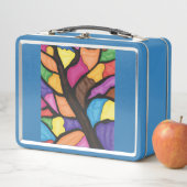 Stain glass tree art  (In situ)