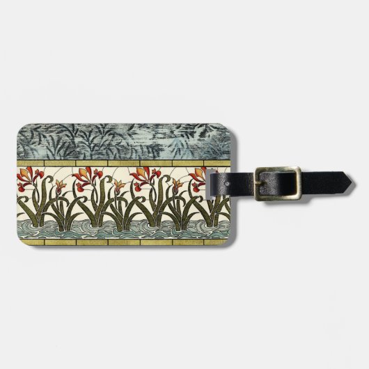 Stained Glass Bagagelabel (Voorkant horizontaal)