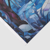 Stained Glass Bunny Tissuepapier (Detail)