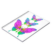 Stained Glass Butterflies Notebook Notitieboek (Linkerzijde)