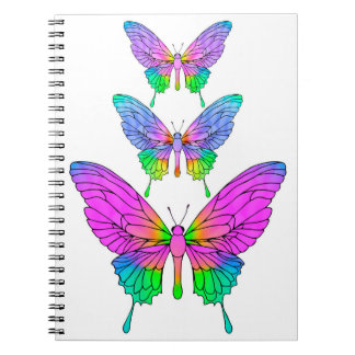 Stained Glass Butterflies Notebook Notitieboek