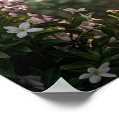 Stained Glass Butterfly Bloom Poster (Hoek)