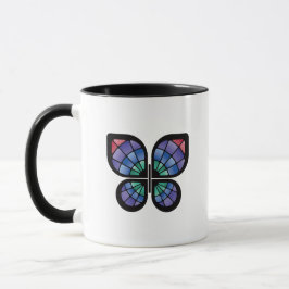 Stained Glass Butterfly Mok