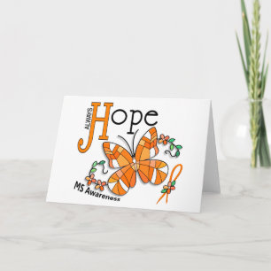 Stained Glass Butterfly MS Kaart