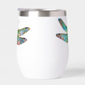 Stained Glass Colorful Dragonfly (Rechts)