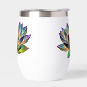 Stained Glass Colorful Lotus Flower  (Links)