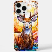 Stained Glass Deer Case-Mate iPhone Case (Achterkant)
