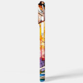 Stained Glass Deer Case-Mate iPhone Case (Achterkant / Links)