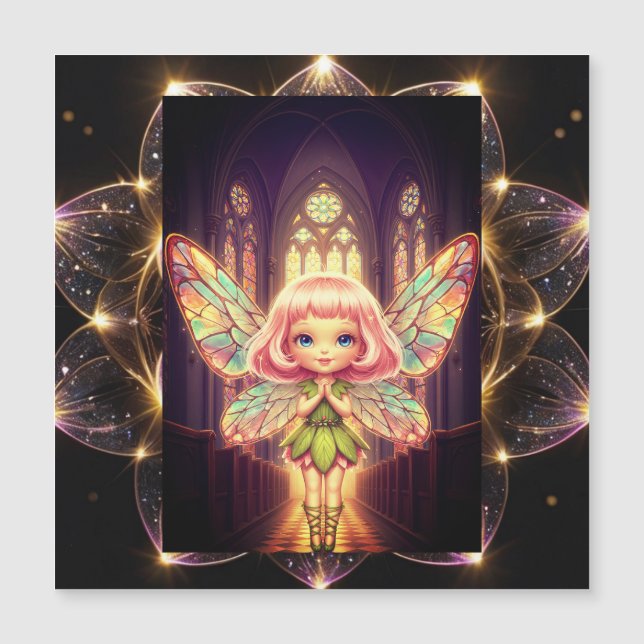 Stained glass, fairies, cathedrals, prayer (Voorkant)