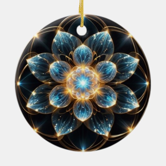 Stained glass, fairies, cathedrals, prayer keramisch ornament (Achterkant)