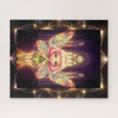 Stained glass, fairies, cathedrals, prayer legpuzzel (Horizontaal)