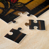 stained glass fairy puzzel (Zijkant)