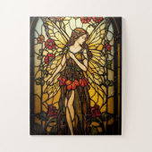 stained glass fairy puzzel (Verticaal)