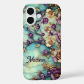 Stained glass floral Case-Mate iPhone case (Achterkant)