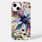 Stained glass flower  Case-Mate iPhone case (Achterkant)