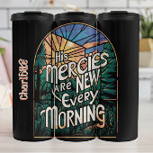 Stained Glass Forest Mercies Graphic Thermosbeker