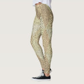 Stained Glass Gold Diamond Pattern Leggings (Links)