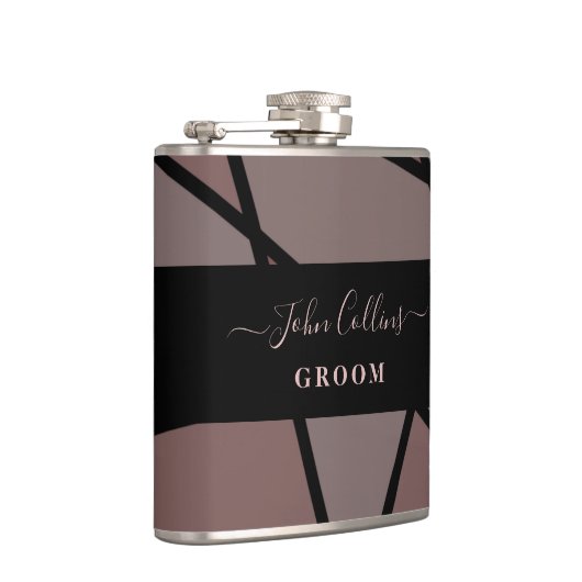 Stained Glass Imitation to Groom Heupfles (Rechts)