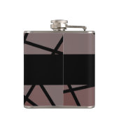 Stained Glass Imitation to Groom Heupfles (Achterkant)