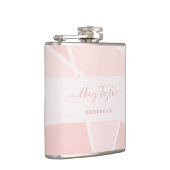 Stained Glass Imitation to Thank Bridesmaids Heupfles (Rechts)