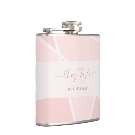 Stained Glass Imitation to Thank Bridesmaids Heupfles (Rechts)