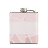 Stained Glass Imitation to Thank Bridesmaids Heupfles (Achterkant)