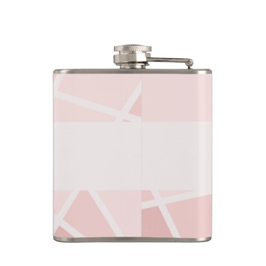 Stained Glass Imitation to Thank Bridesmaids Heupfles (Achterkant)