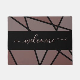 Stained Glass Imitation to Welcome Home Deurmat