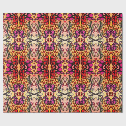 Stained Glass-Like  Cadeaupapier (Vlak)