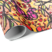 Stained Glass-Like  Cadeaupapier (Rol Hoek)