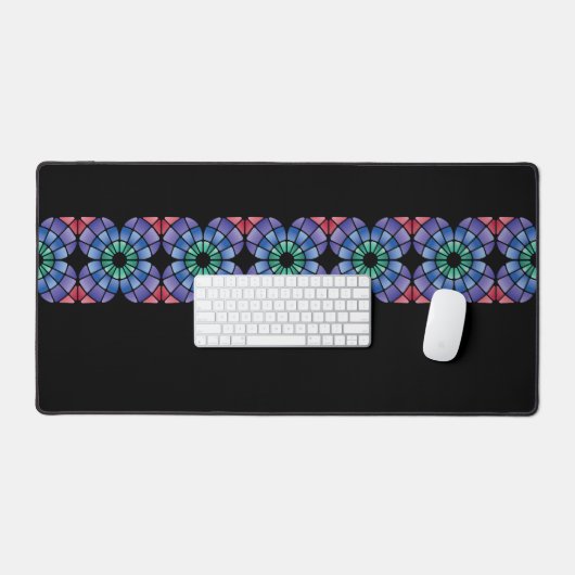 Stained Glass (Linear - Midnight) Bureaumat (Keyboard & Muis)