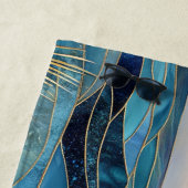 Stained Glass Ocean Sunset Beach Towel Strandlaken (In situ)