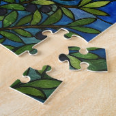 Stained Glass Olive Tree Jigsaw Puzzle – Nature Legpuzzel (Zijkant)