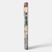 Stained Glass Orchid Flowers  Case-Mate iPhone Case (Achterkant / Links)