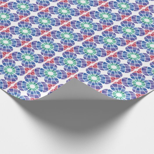 Stained Glass (Pattern Daylight) Cadeaupapier (Hoek)