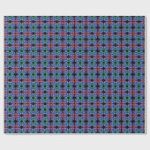 Stained Glass (Pattern - Midnight) Cadeaupapier (Vlak)