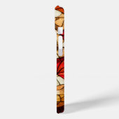 Stained Glass Santa Case-Mate iPhone Case (Achterkant / Links)