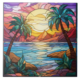 Stained Glass  Tegeltje