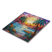 Stained Glass Tegeltje (Zijkant)