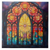 Stained Glass  Tegeltje (Voorkant)