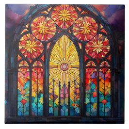 Stained Glass  Tegeltje