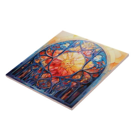 Stained Glass  Tegeltje (Zijkant)
