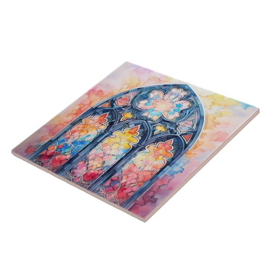 Stained Glass  Tegeltje (Zijkant)