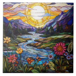 Stained Glass  Tegeltje