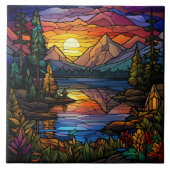 Stained Glass  Tegeltje (Voorkant)