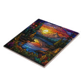 Stained Glass  Tegeltje (Zijkant)