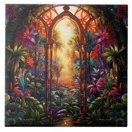 Stained Glass  Tegeltje