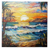 Stained Glass  Tegeltje (Voorkant)