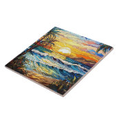 Stained Glass  Tegeltje (Zijkant)