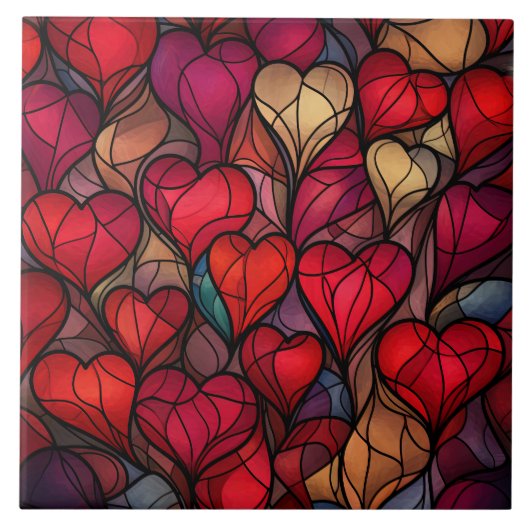  Stained Glass  Tegeltje (Voorkant)